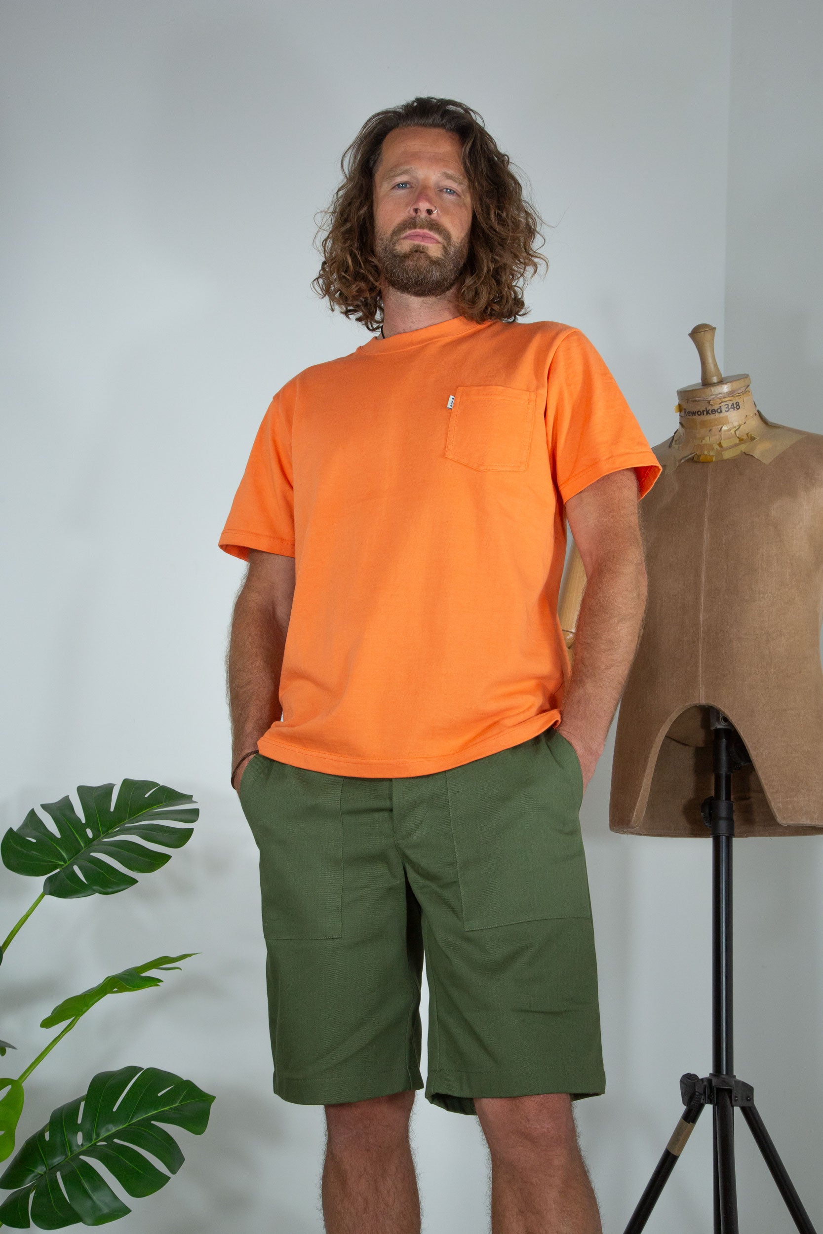 Pocket T-Shirt Orange