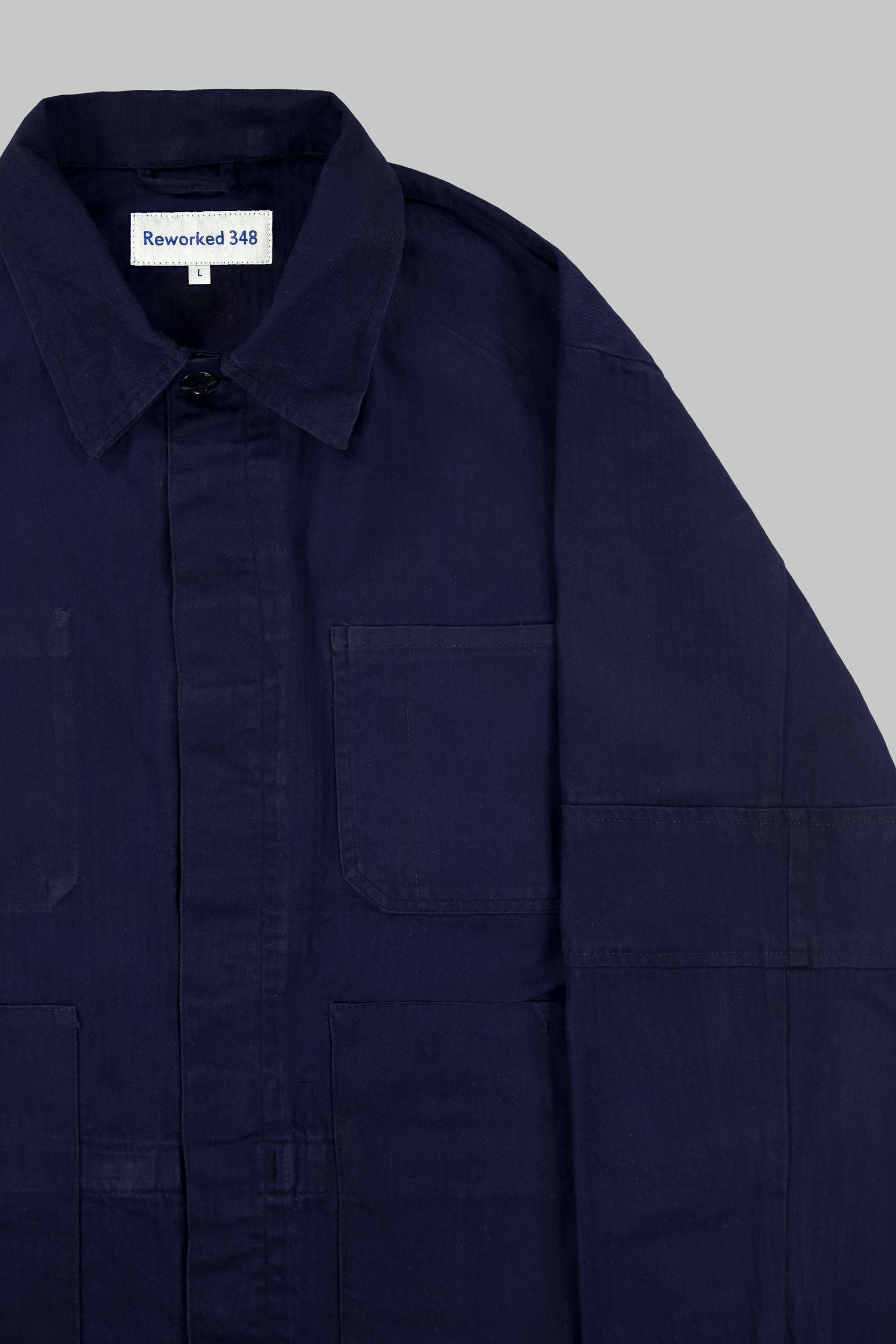 Herringbone Worker Jacket MK2 Works Blue