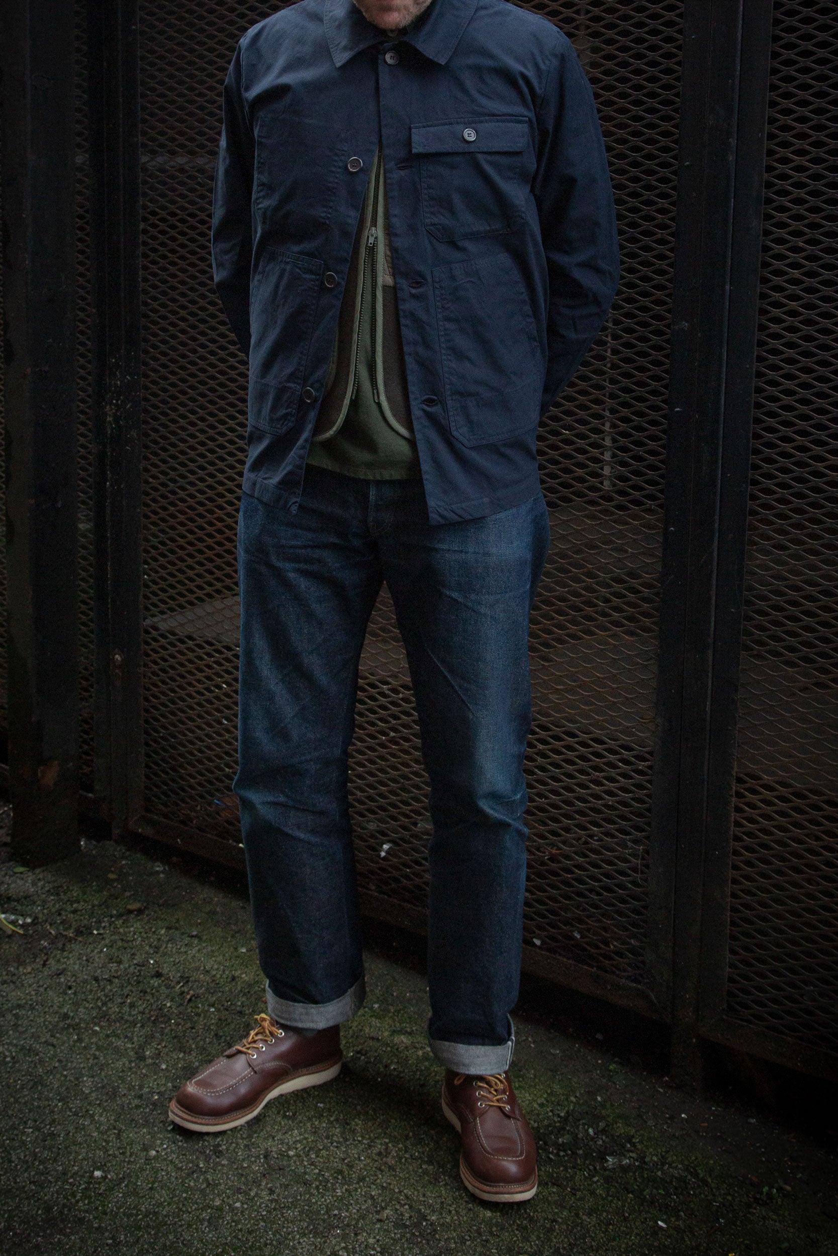 Derby Works Jacket Dark Blue