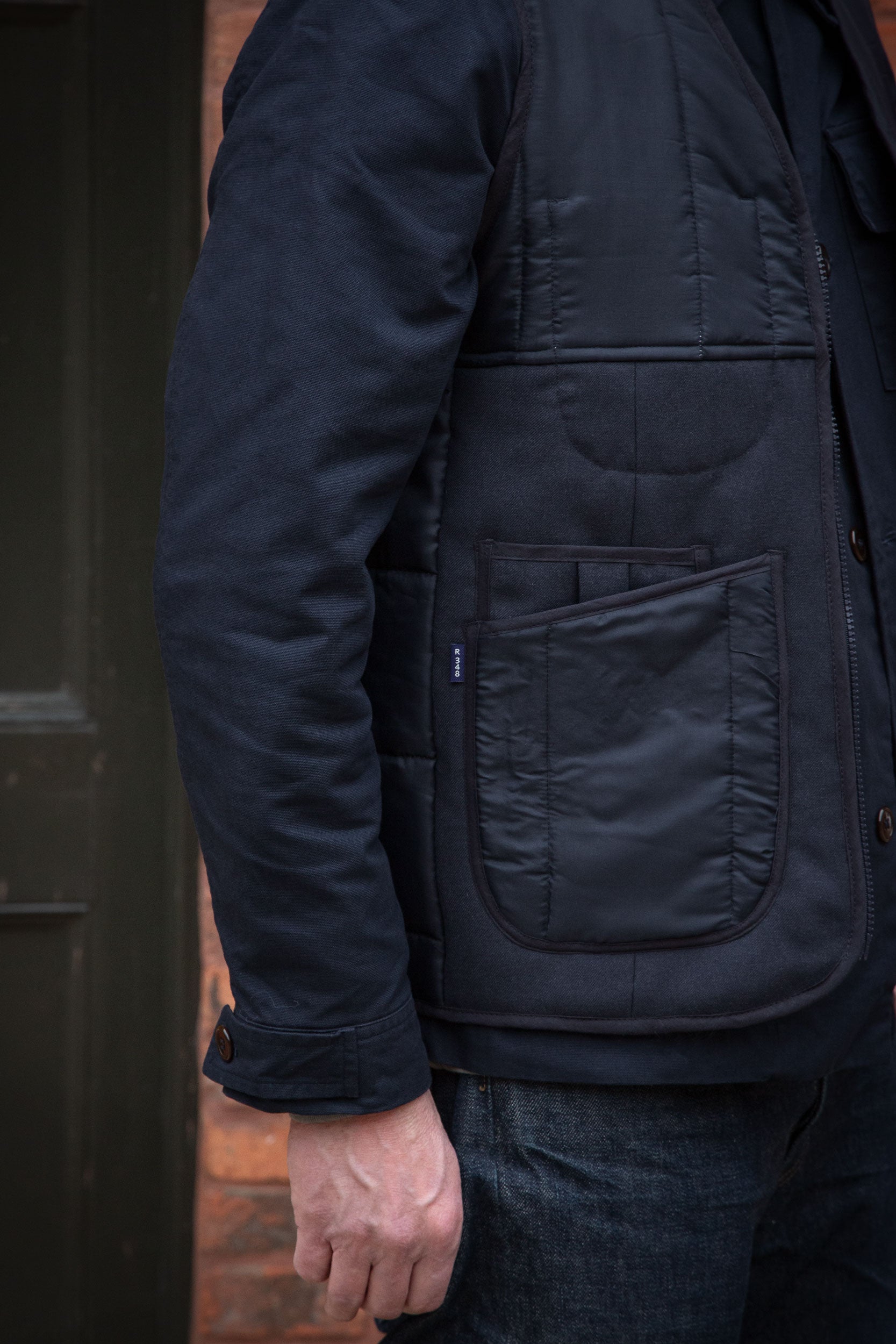 SP Utility Canvas Jacket Dark Blue