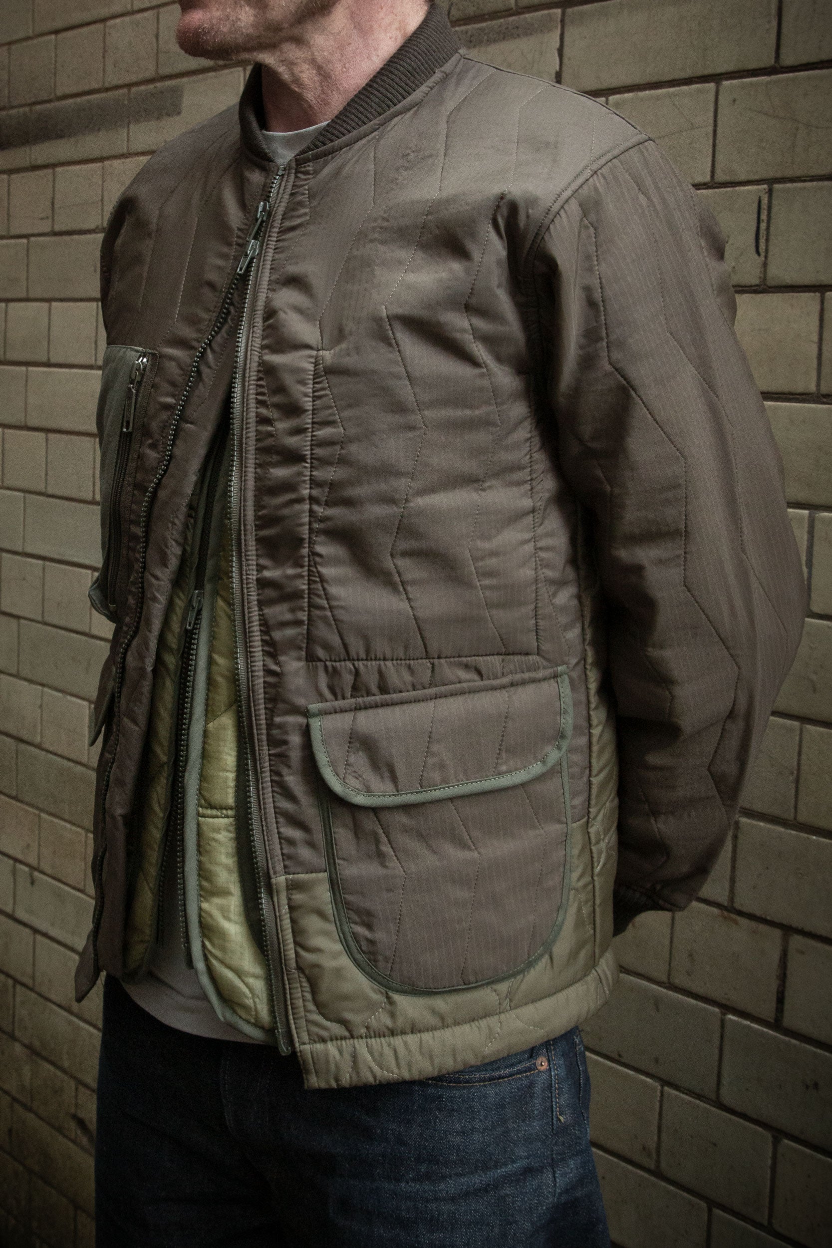 Tank Crew TRS Panel Jacket Khaki