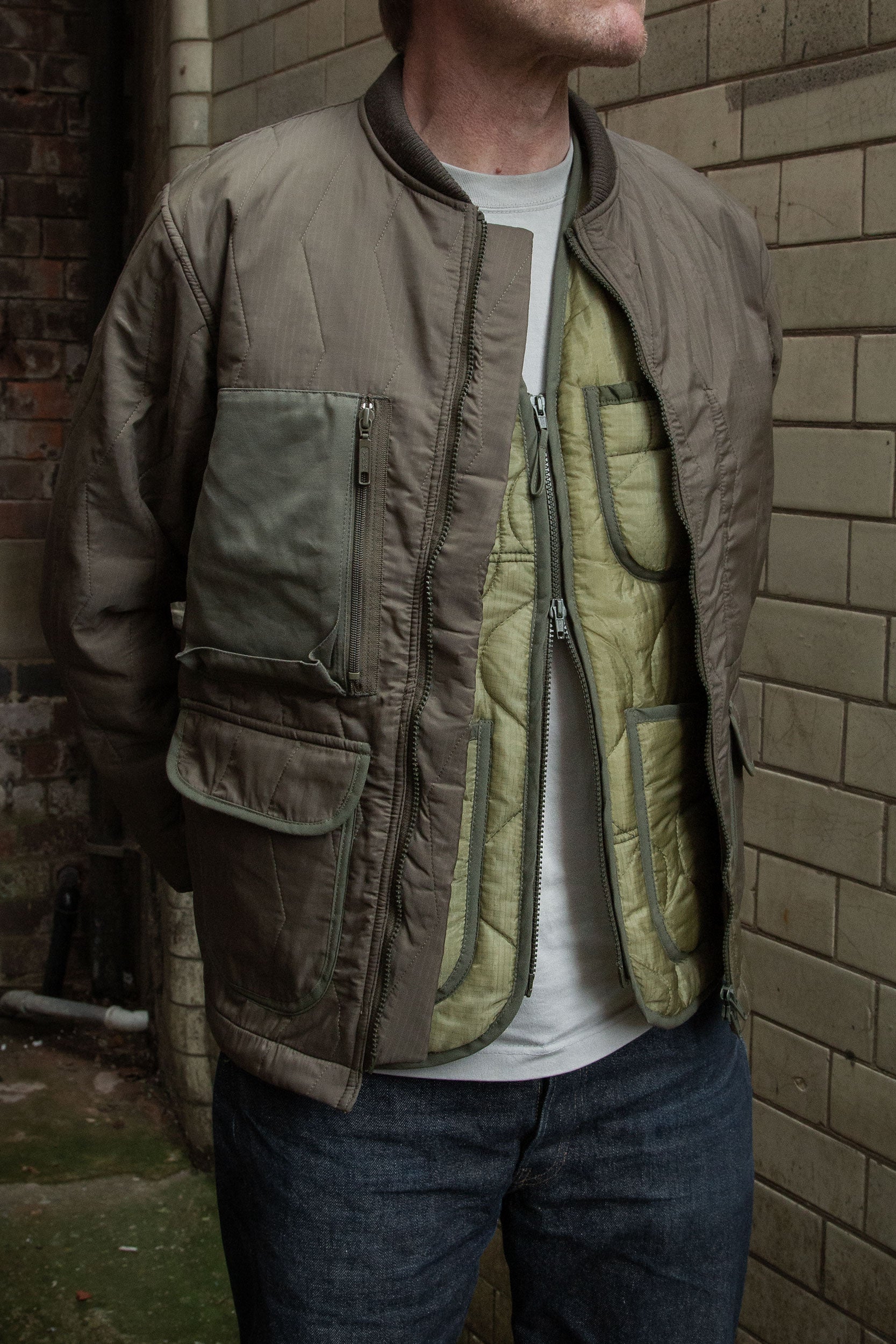 Tank Crew TRS Panel Jacket Khaki