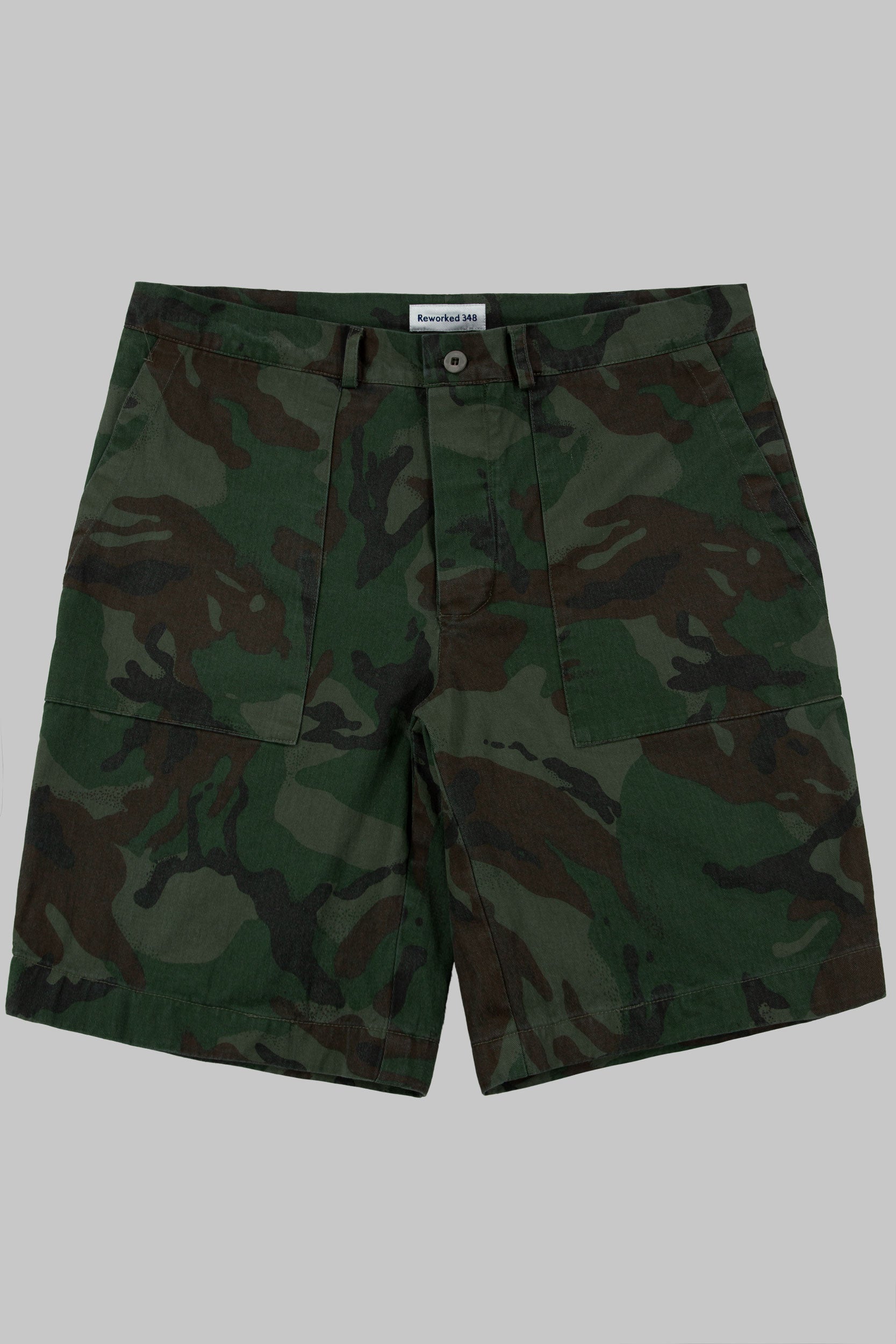 Jungle Camo Utility Shorts