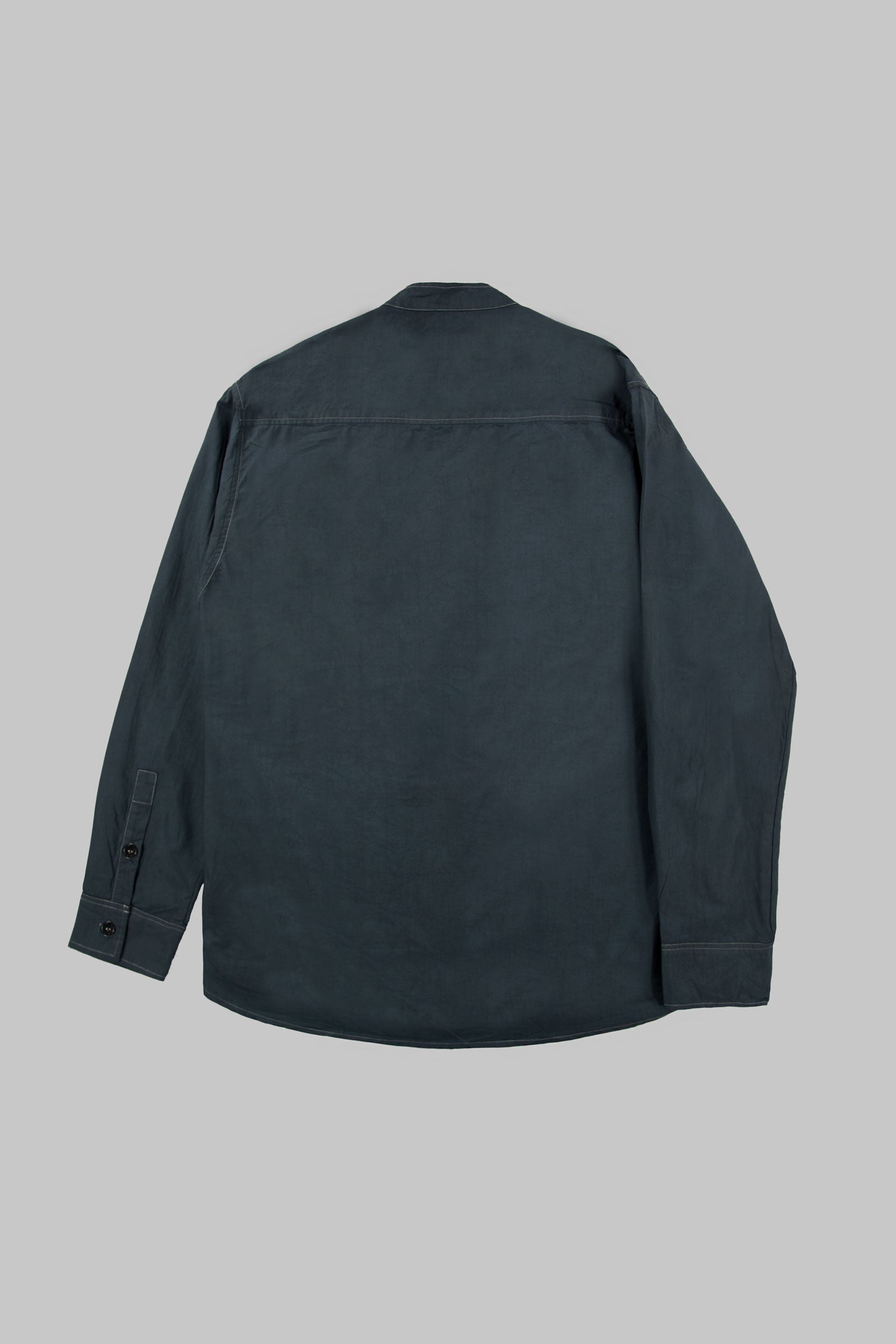 Poplin Nonno Shirt Slate Grey