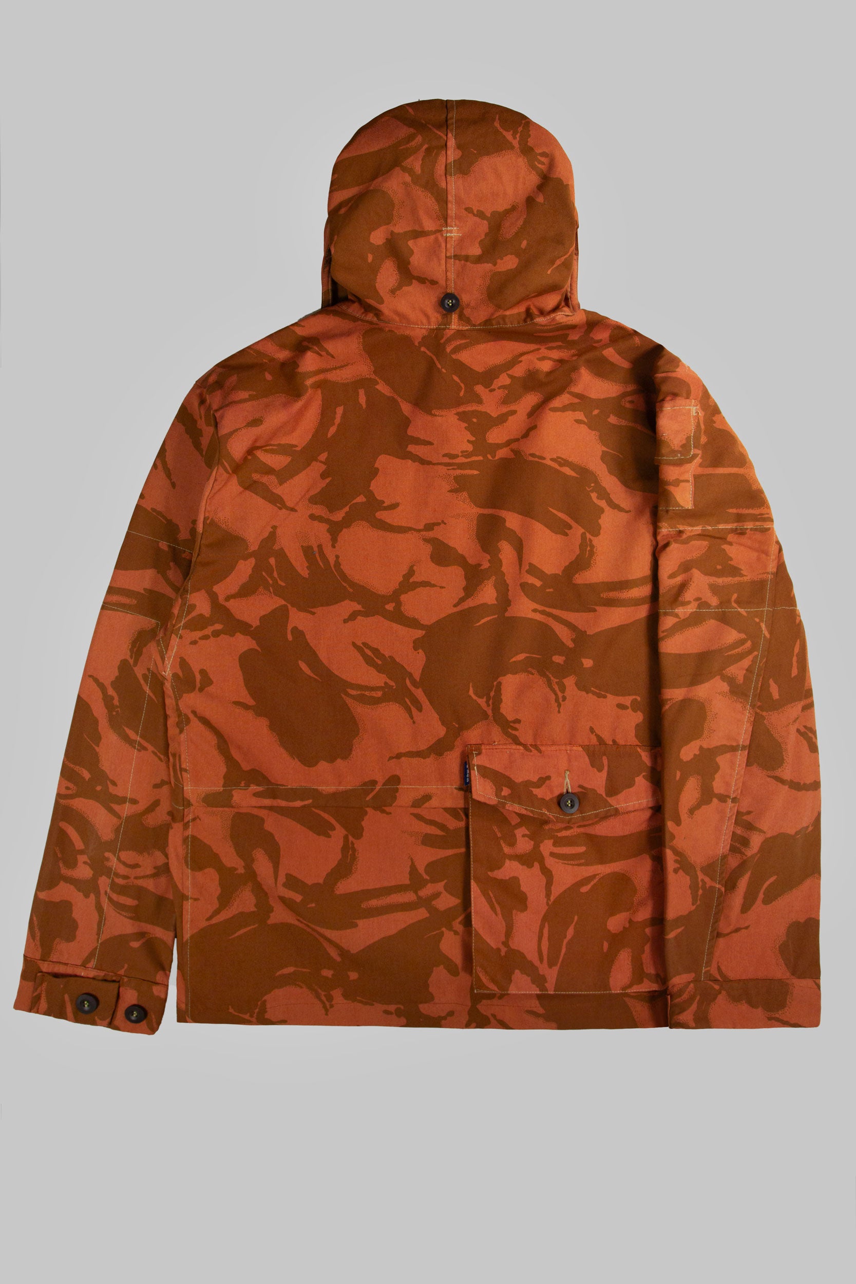 SP Hooded Camo Jacket Mute Orange