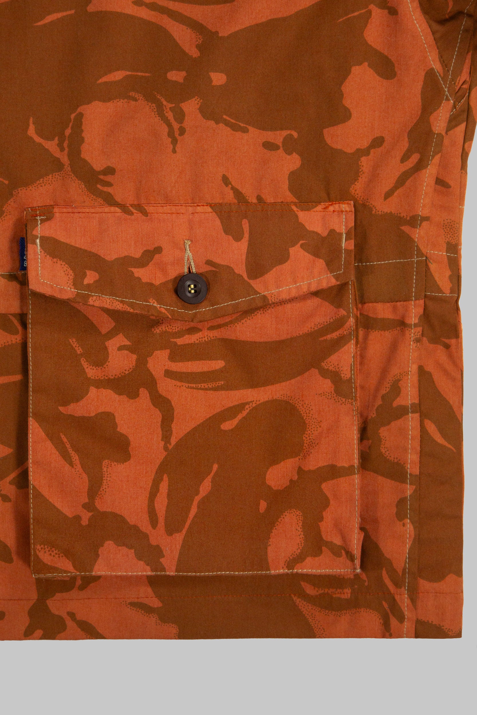 SP Hooded Camo Jacket Mute Orange