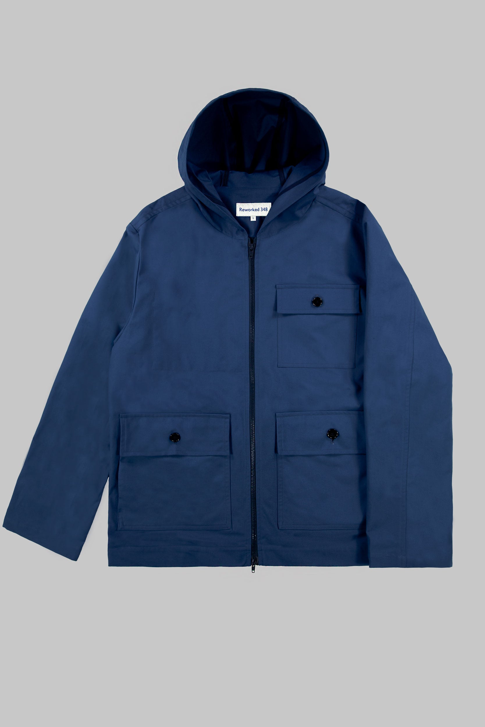 SP Hooded Tech Jacket Blue