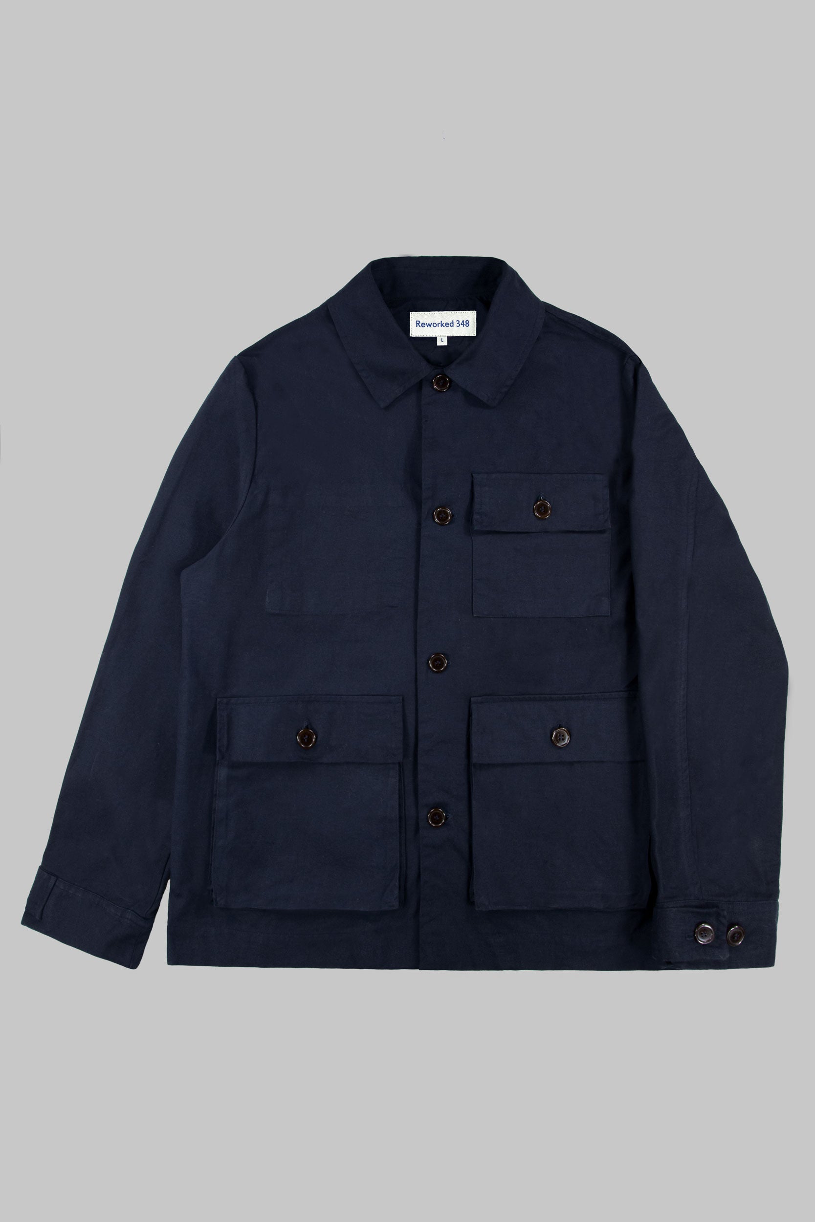 SP Utility Canvas Jacket Dark Blue