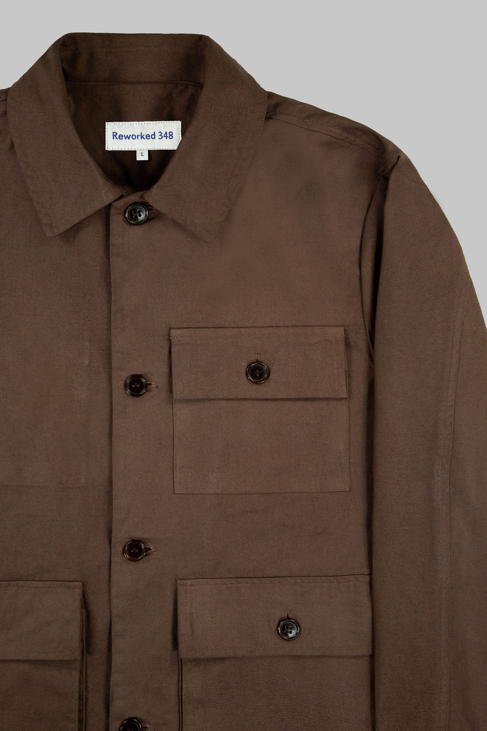 SP Utility Canvas Jacket Brown