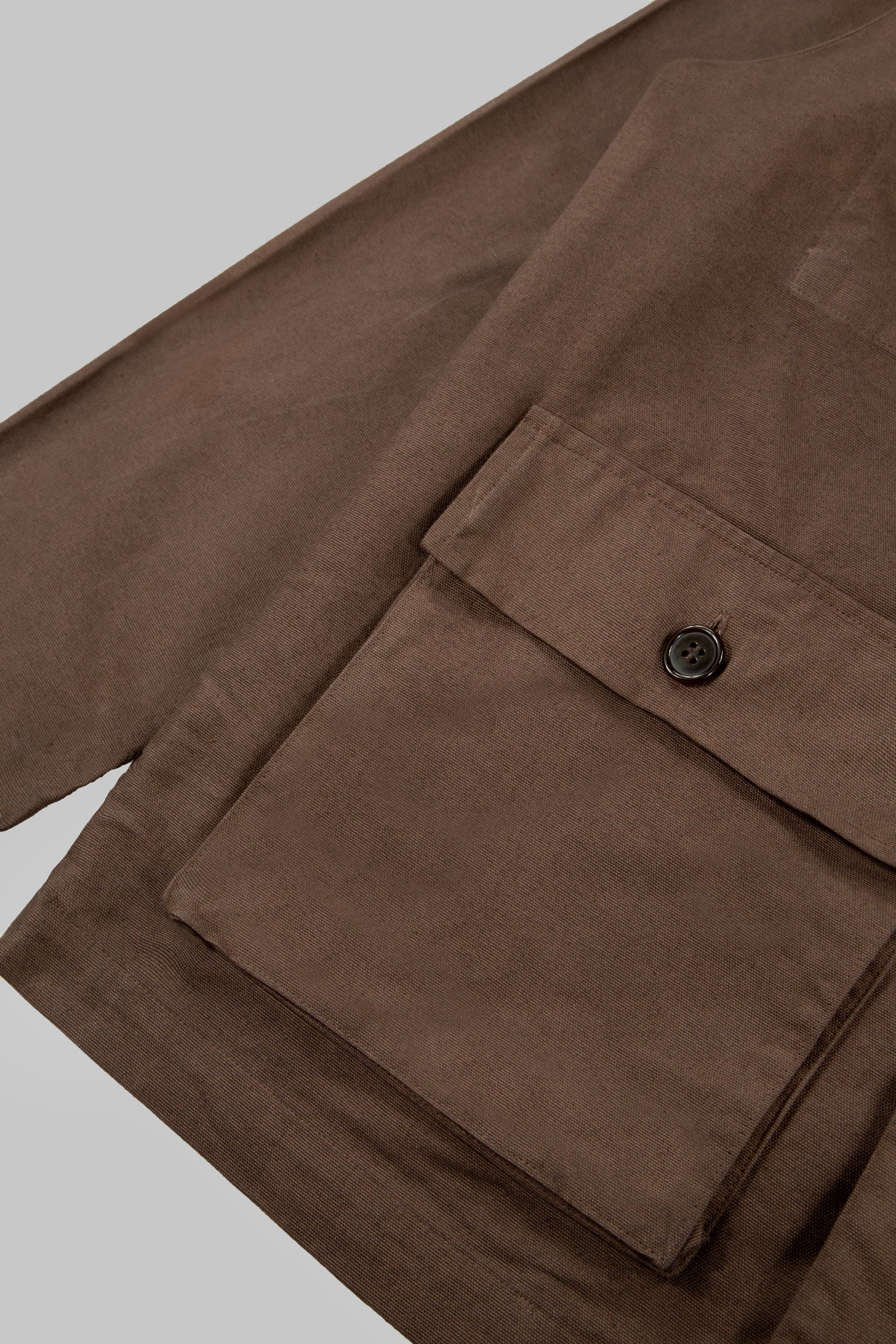 SP Utility Canvas Jacket Brown