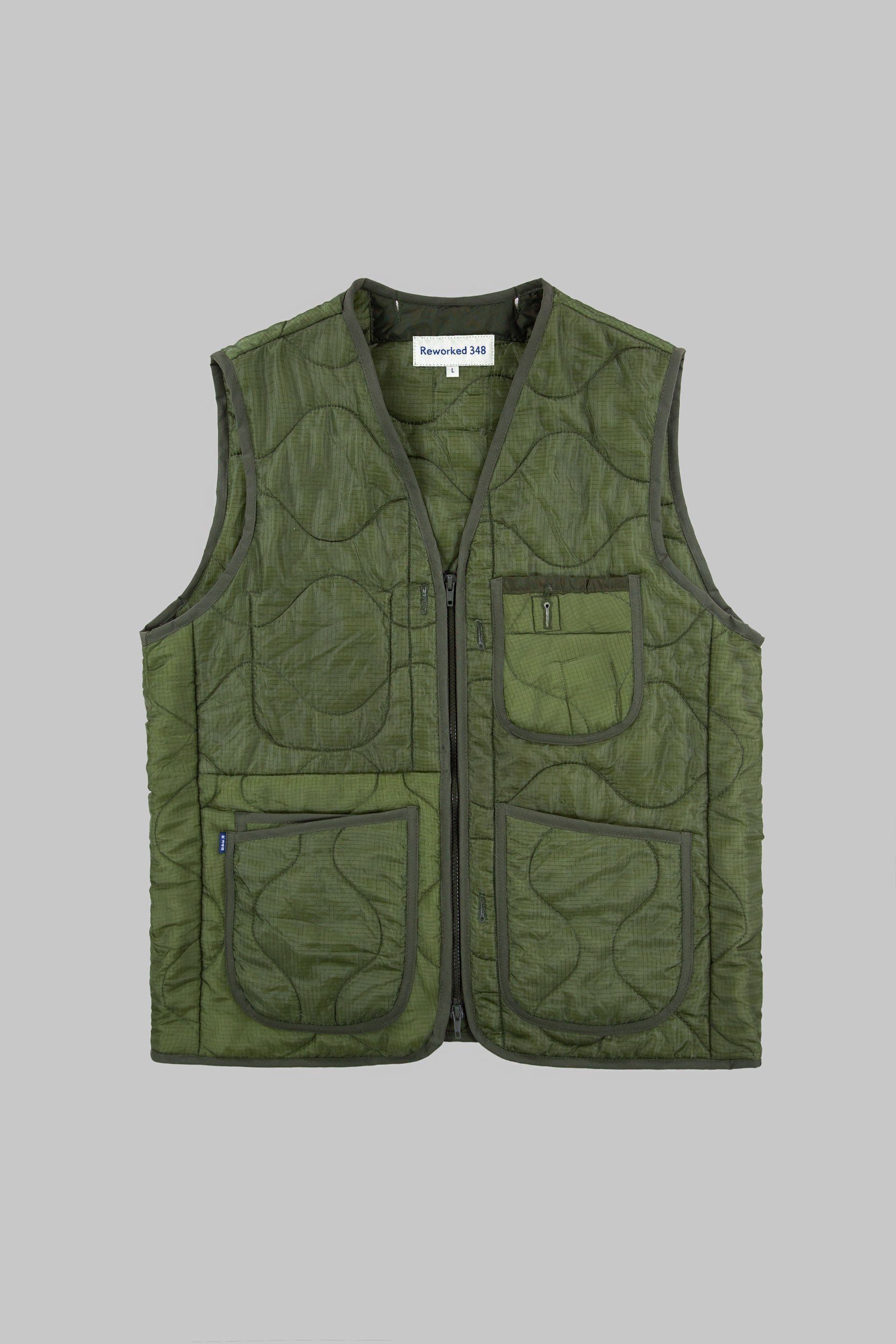 US M65 Liner Panel V Vest MK2 Green