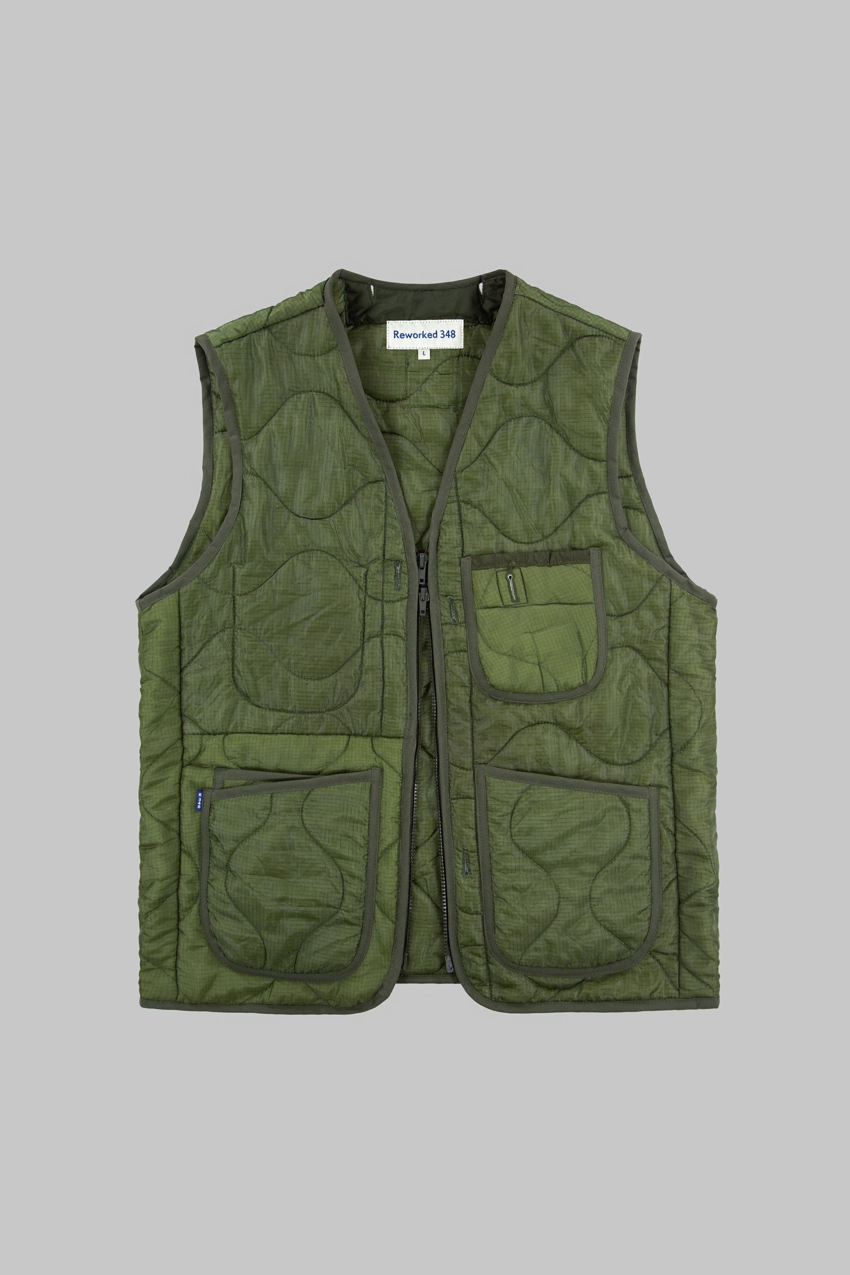 US M65 Liner Panel V Vest MK2 Green