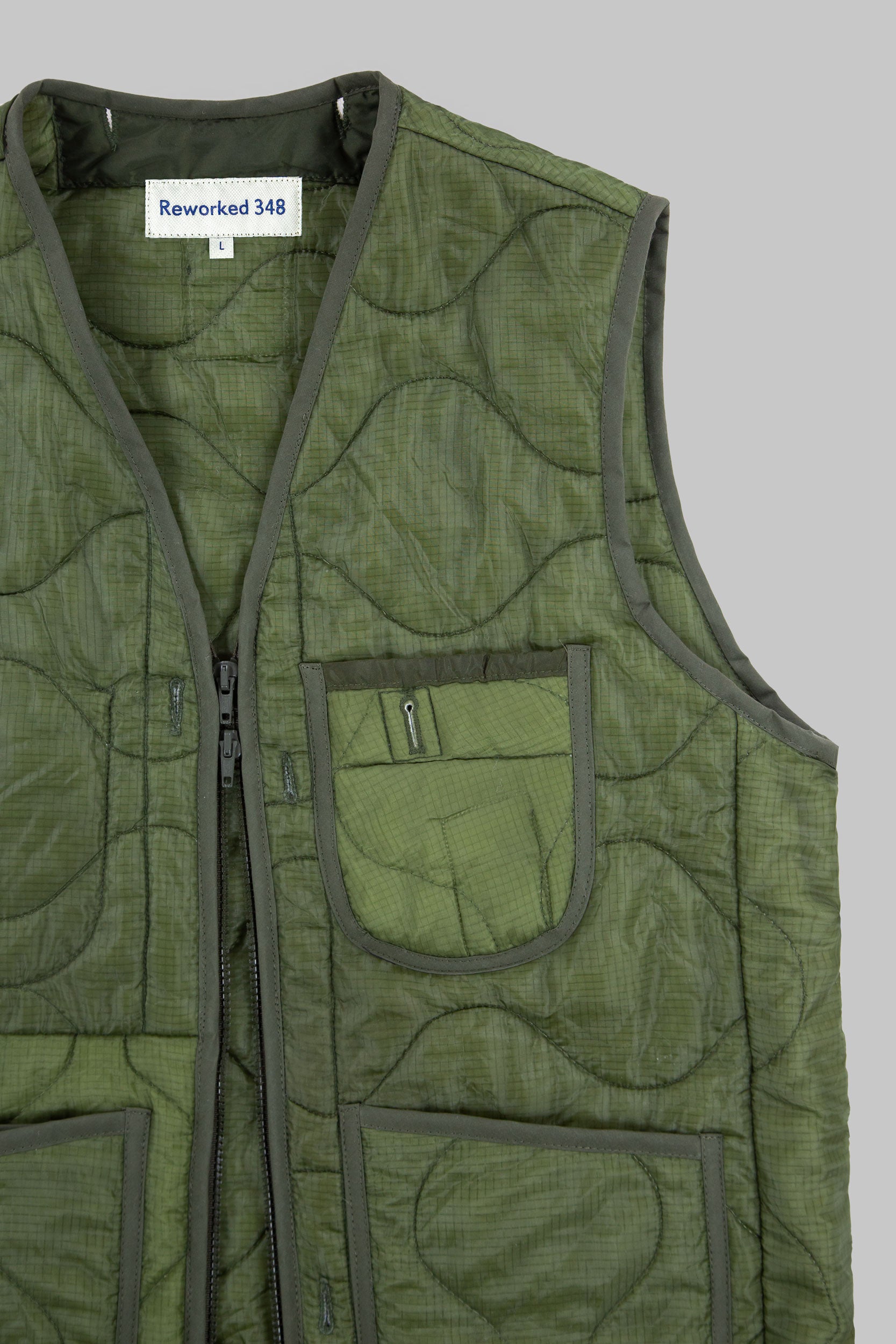 US M65 Liner Panel V Vest MK2 Green