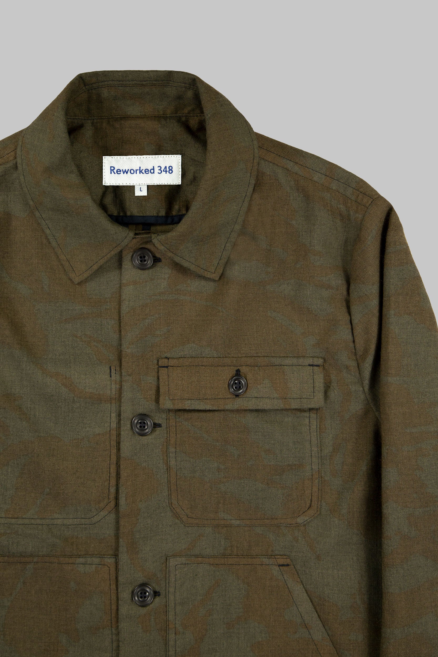 Utility Camo Jacket / Over Shirt Atlantic Camo