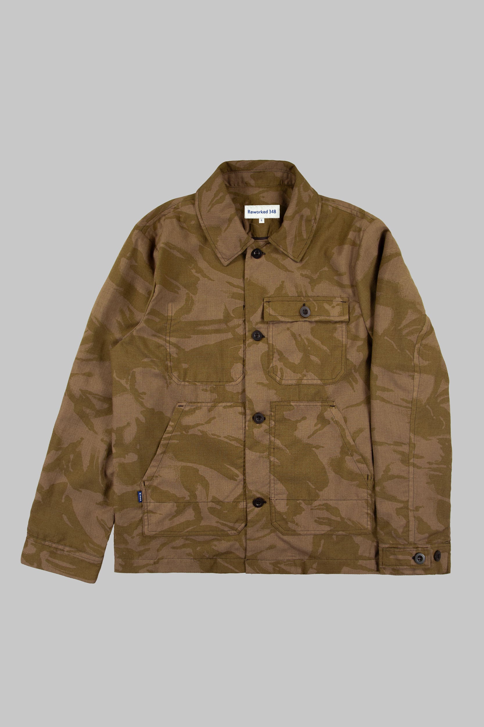 Utility Camo Jacket / Over Shirt Dark Sand