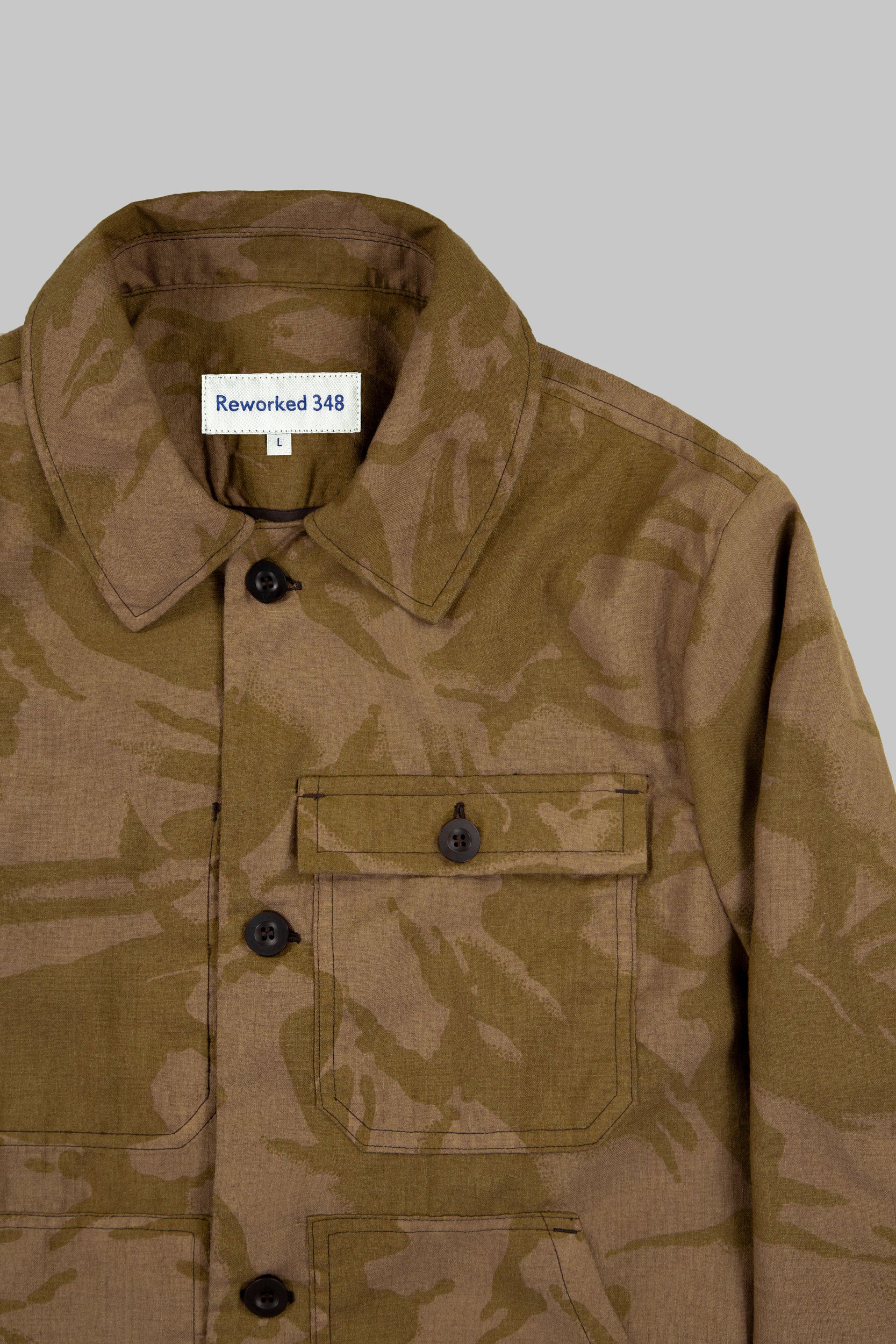 Utility Camo Jacket / Over Shirt Dark Sand