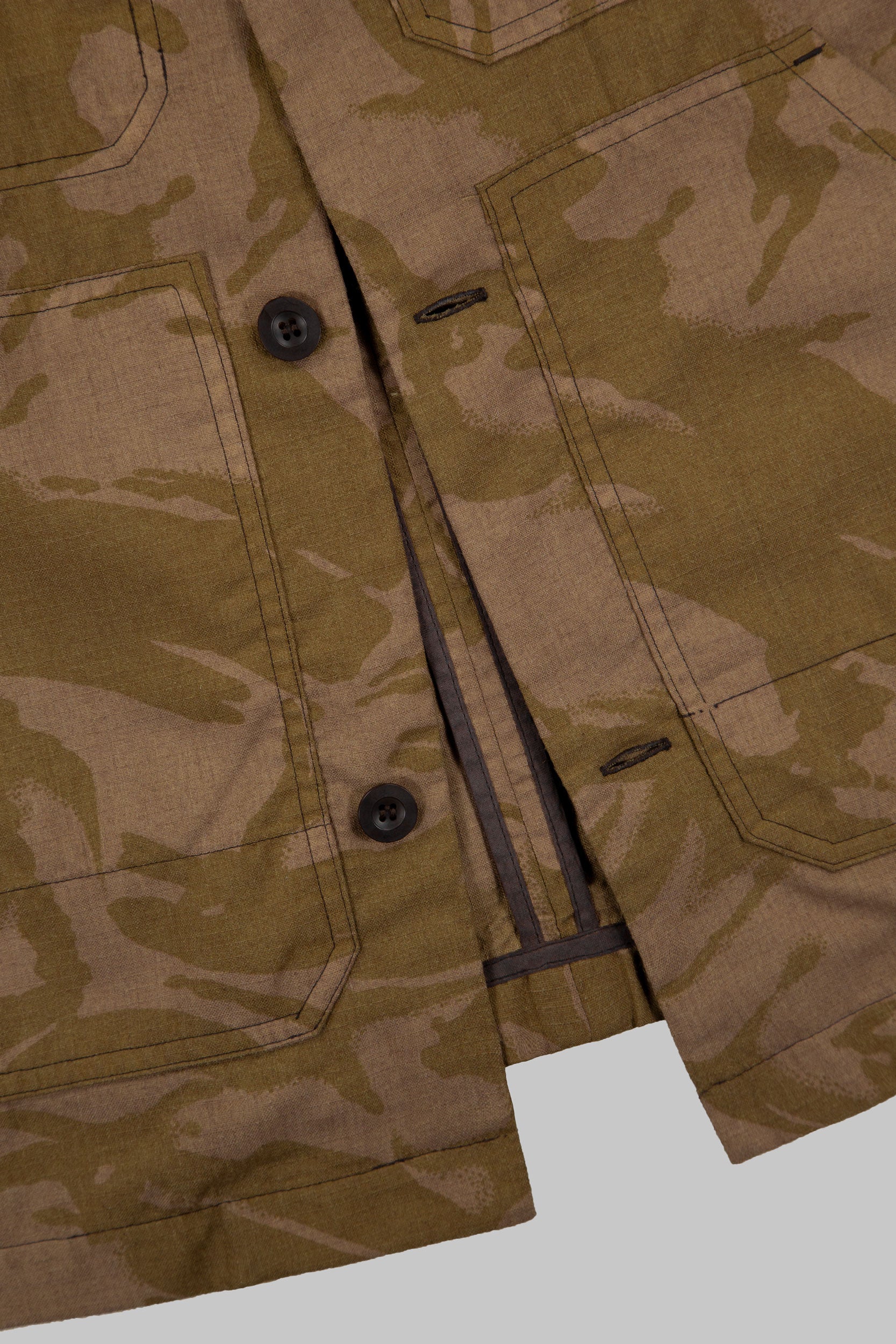 Utility Camo Jacket / Over Shirt Dark Sand