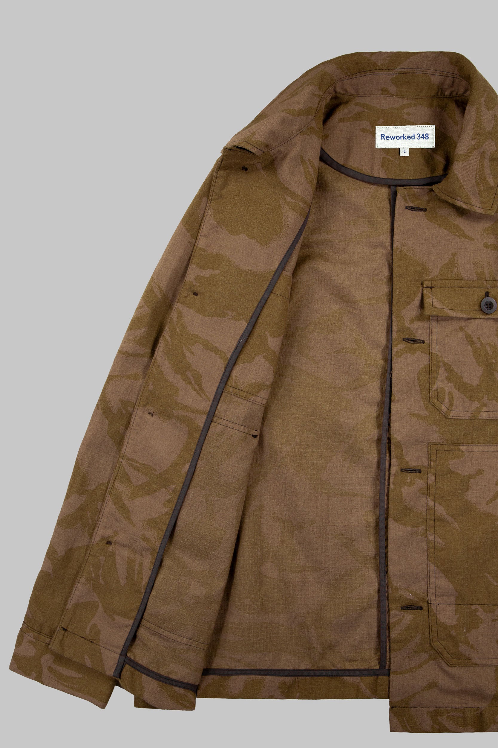 Utility Camo Jacket / Over Shirt Dark Sand